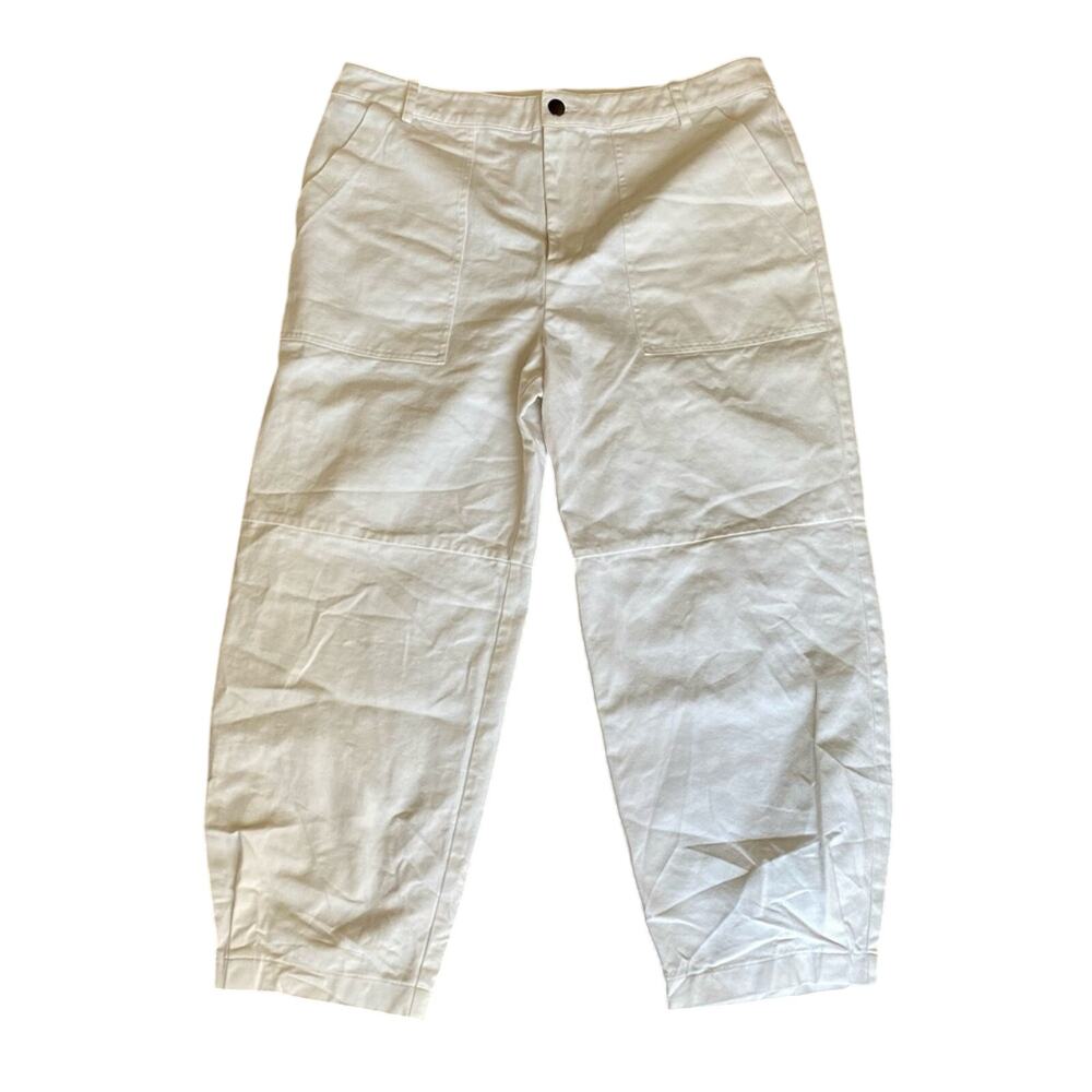 Tularosa Revolve Minimal Chic 100% Cotton Utility Pocket Barrel Tapered Pants